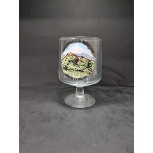 Grandfather Mountain Beer Trunk Tulip Glass,‎ 22 oz, North Carolina Souvenir